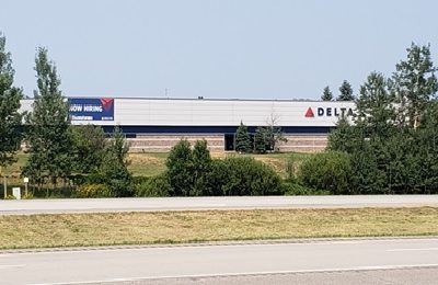 Delta's building in Chisholm, MN